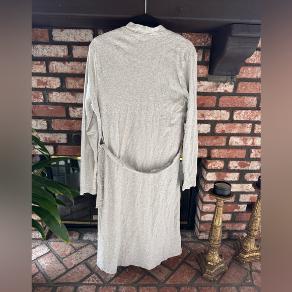 Under the Canopy 3 Piece Lounge Pajama Set Set: Robe, Pants, Long Sleeve Shirt - Picture 3 of 8